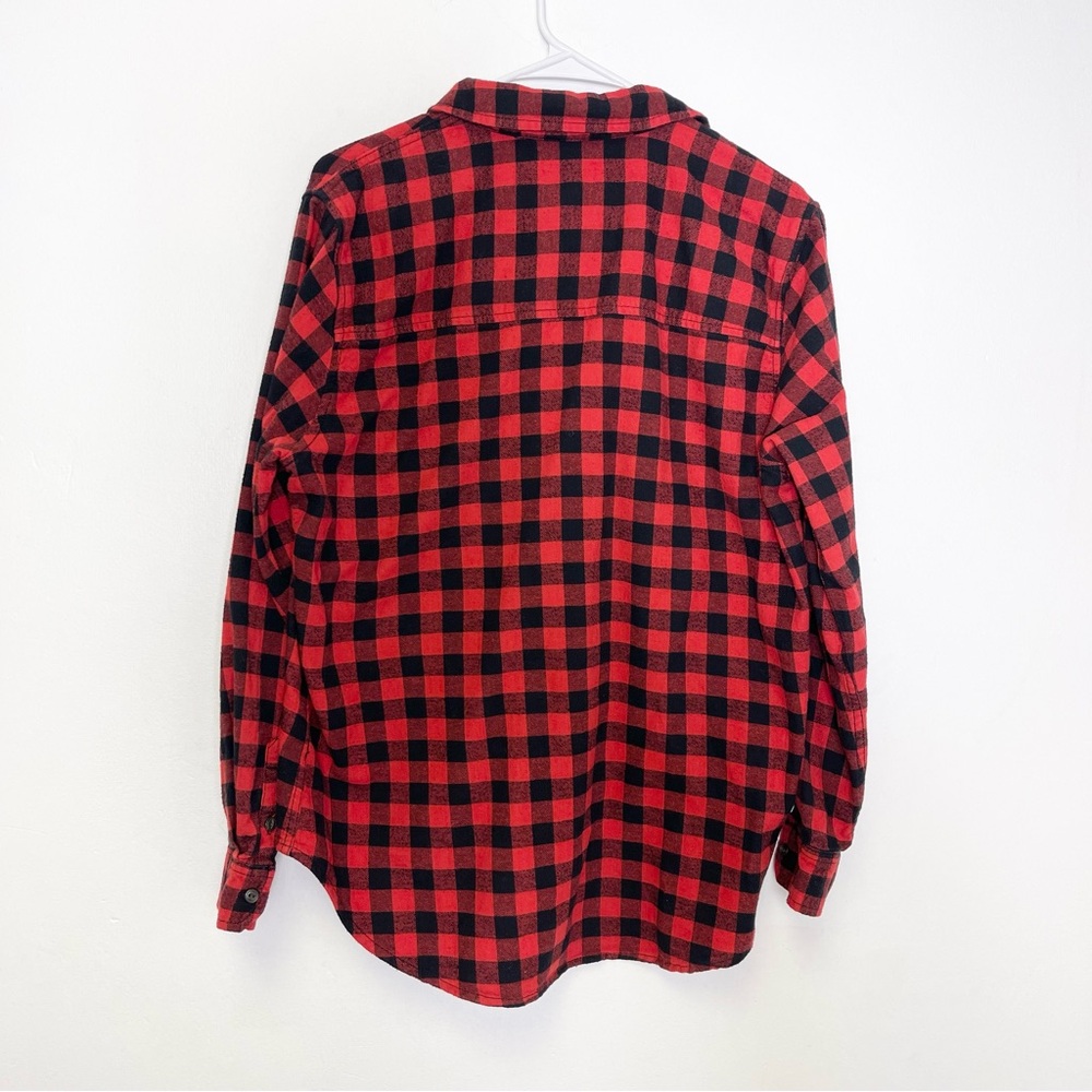 Universal Thread Buffalo Check Plaid Flannel Butt… - image 8